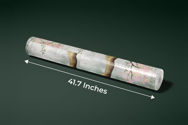 Willow Tree Wallpaper, Pink Flowers Mural, Oversized Custom Size Wall Art, Non - Woven, Non - Adhesive, Modern Wall Paper, Removable - Adawall Wallpaper - Registered Trade Accounts Only, Wallpaper Wholesale Account - W77515 - Adawall Wholesale - Wallpaper Wholesaler