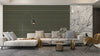 WPC Wood Wallpaper, Green Mural, Oversized Custom Size Wall Art, Non - Woven, Non - Adhesive, Modern Wall Paper, Removable - Adawall Wallpaper - Registered Trade Accounts Only, Wallpaper Wholesale Account - W77583 - Adawall Wholesale - Wallpaper Wholesaler